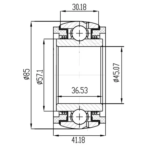 Підшипник GW 209 PPB13 CT-AGRI