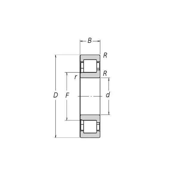 Підшипник NJ 313 EJS NSK