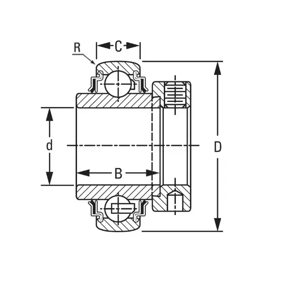 Подшипник 1103 KRRB3 Timken