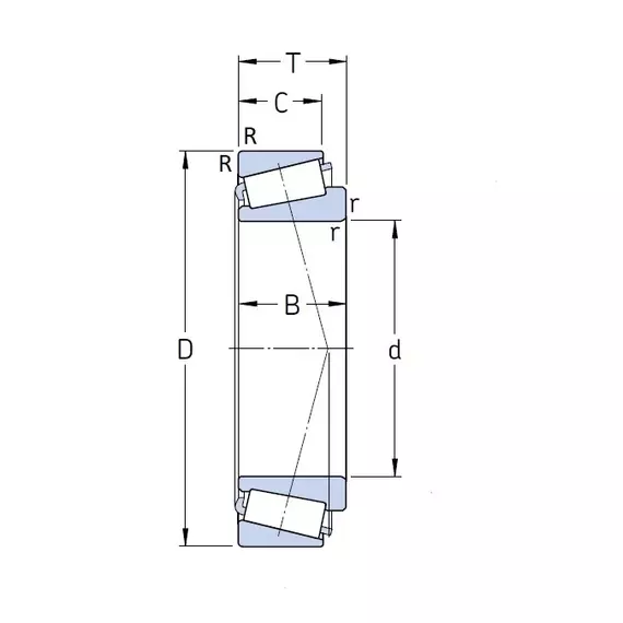 Подшипник 32230 J2 (32230) SKF