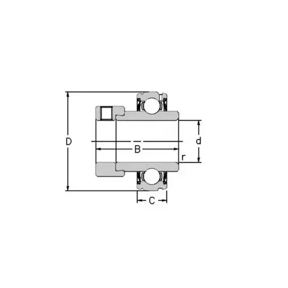 Підшипник 1035-35 DECG NSK