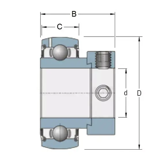 Підшипник GRA 103 RRB2 Timken