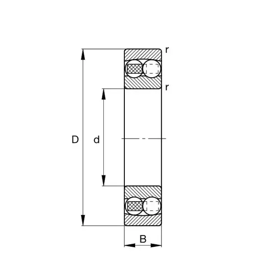 Подшипник 1205 ZKL