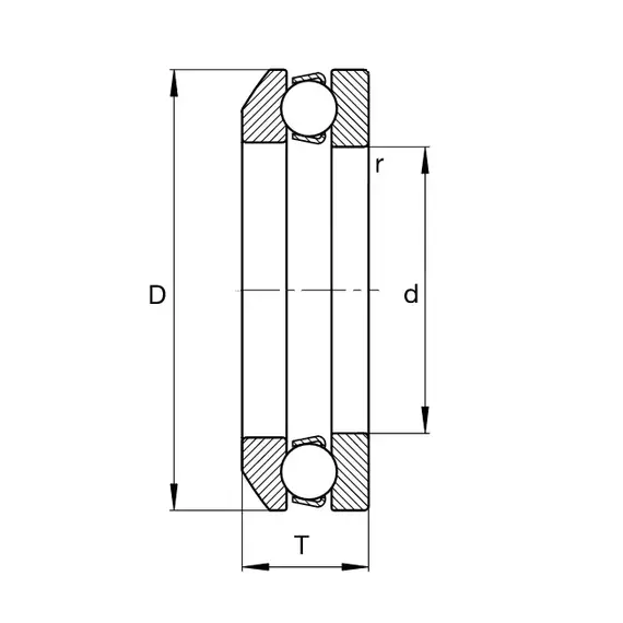 Подшипник 53207 FAG