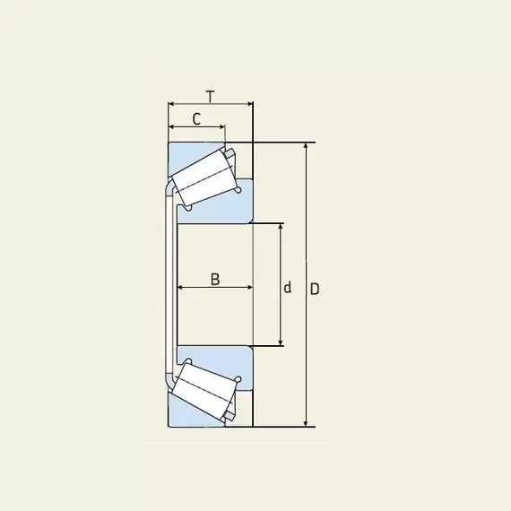Подшипник 7208 (30208) А SKF