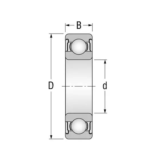 Подшипник 6-180502 КС17 СПЗ-4