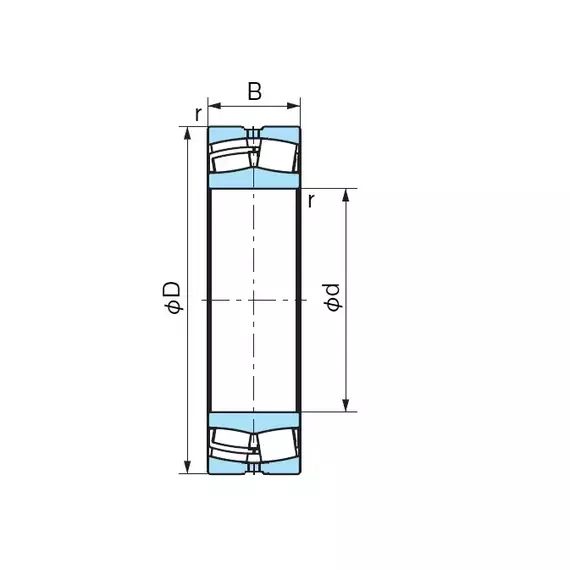 Подшипник 23028 EW33 NACHI
