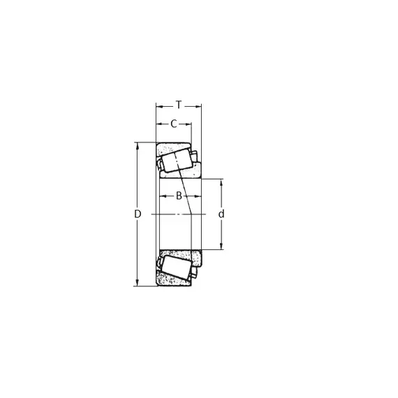 Підшипник JLM 104948/10 FBJ (Японія)