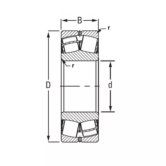Подшипник 23024 EJW33 Timken