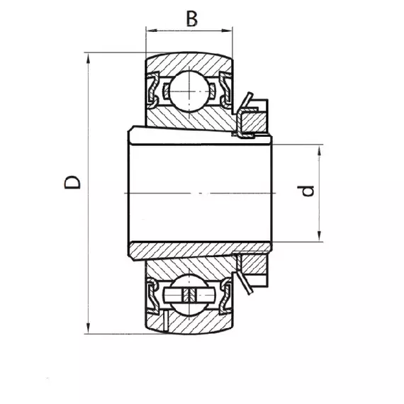 Подшипник 1680205 KG (Індія)