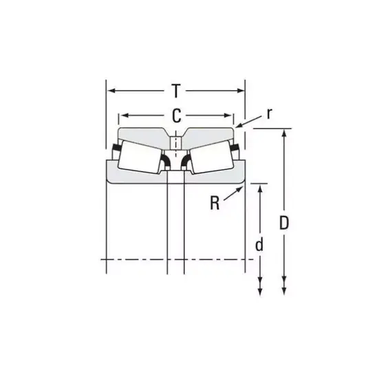 Подшипник HM 926740-90044 Timken