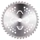 Диск для тримера з твердосплавними напайками Ø255×25.4мм 40Т 4 підрізні лопаті SIGMA (5624601), фотография 2