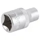 Насадка шестигранна коротка 1/2" 9мм CrV mid SIGMA (6071091), фотография 3