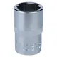Насадка шестигранна коротка 1/2" 17мм CrV ULTRA (6070172), фотография 2