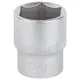 Насадка шестигранна коротка 1/2" 24мм CrV mid SIGMA (6071241)