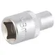 Насадка шестигранна коротка 1/2" 8мм CrV mid SIGMA (6071081), фотография 3