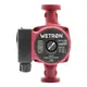 Насос циркуляційний 75Вт Hmax 4м Qmax 40л/хв Ø1½" 180мм бордо+гайки Ø1" WETRON LР525–4/180В (774212), фотография 3