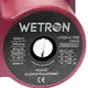 Насос циркуляційний 75Вт Hmax 4м Qmax 40л/хв Ø1½" 180мм бордо+гайки Ø1" WETRON LР525–4/180В (774212), фотография 5
