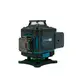 Лазерний нівелір PROFI-TEC PGL 4D 1640 (40 м, 16 ліній, зелений промінь)