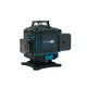 Лазерний нівелір PROFI-TEC PGL 4D 1640 (40 м, 16 ліній, зелений промінь), фотография 2