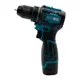 Аккумуляторный шуруповерт PROFI-TEC PCD35168BL (2×PT1620 (2.0 Ач), зарядное устройство)