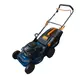 Бензиновая газонокосилка PROFI-TEC Premium GL460-L (двигатель LONCIN, 460 мм ширина)