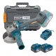 Аккумуляторная угловая шлифовальная машина PROFI-TEC PPGA203 UltraCore (2×PT2040VX (4.0 Ач), зарядное устройство)