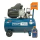 Компресор масляний PROFI-TEC OC-50 (50 л, 1.5 кВт, 200 л/хв), фотография 2